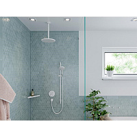 Hansgrohe Croma Верхний душ 28 см, 1 вид струи, регулируемый угол, цвет: матовый белый 26220700