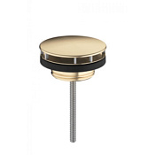 Hansgrohe Донный клапан с фиксированной крышкой, для раковины, универ., цвет: шлифованная бронза 50001140