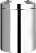 Brabantia Мусорное ведро без крышки, нержавеющая сталь на 7л, цвет: стальной полированный 378928