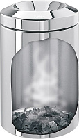 Brabantia Мусорное ведро без крышки, нержавеющая сталь на 7л, цвет: стальной полированный 378928