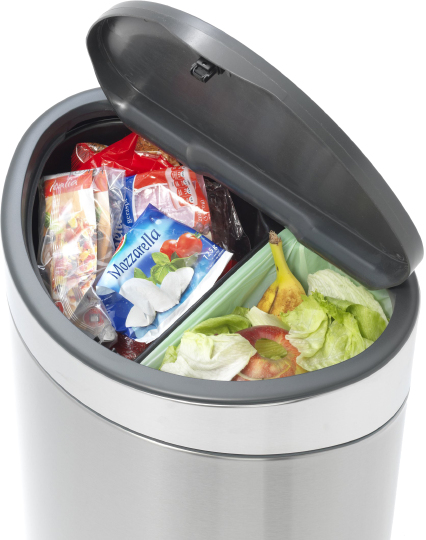 Brabantia Touch Bin New Мусорное ведро нажимн., нержавеющая сталь на 33л, цвет: стальной матовый 100680