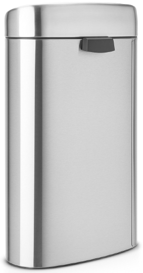Brabantia Touch Bin New Мусорное ведро нажимн., нержавеющая сталь на 33л, цвет: стальной матовый 100680