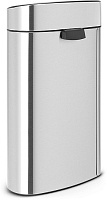 Brabantia Touch Bin New Мусорное ведро нажимн., нержавеющая сталь на 40л, цвет: стальной матовый 114809