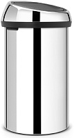 Brabantia Touch Bin Мусорное ведро нажимн., нержавеющая сталь на 60л, цвет: стальной полированный 402609
