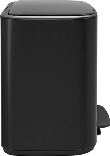 Brabantia Pedal Bin Bo Мусорное ведро с педалью, нержавеющая сталь на 36л, цвет: черный матовый 121463