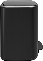 Brabantia Pedal Bin Bo Мусорное ведро с педалью, нержавеющая сталь на 36л, цвет: черный матовый 121463