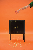 Brabantia Touch Bin Bo Мусорное ведро нажимн., нержавеющая сталь на 34л, цвет: черный матовый 316203