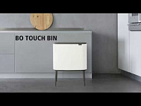Brabantia Touch Bin Bo Мусорное ведро нажимн., нержавеющая сталь на 34л, цвет: черный матовый 316203