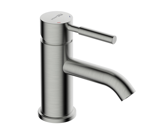 Wasserkraft Wern 4200 Смеситель для раковины на 1 отв., без дк, высота излива 6 см, цвет: никель 4205