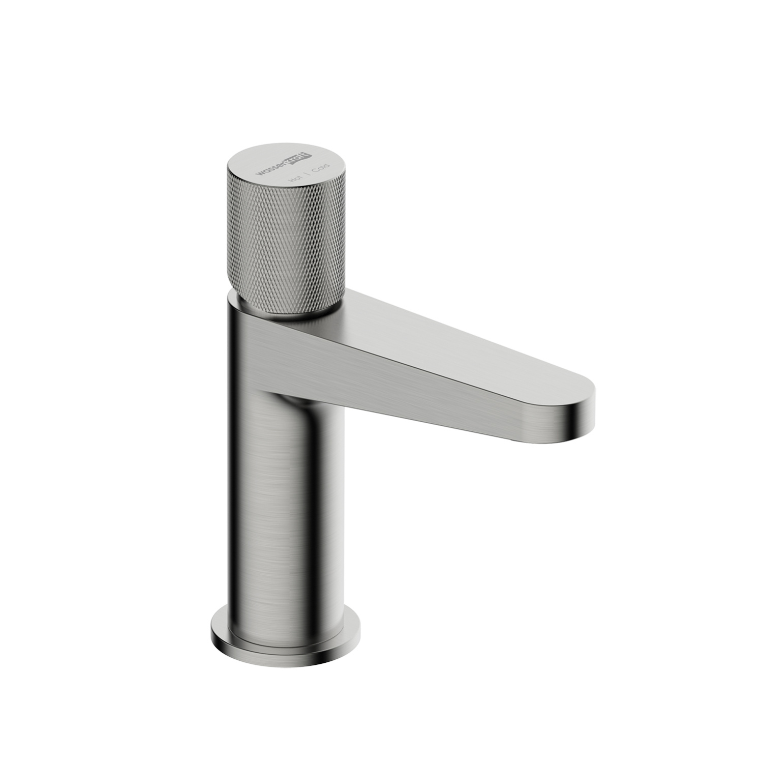 Wasserkraft Tauber 6400 Смеситель для раковины на 1 отв., без дк, излив 10,3 см, цвет: никель 6403