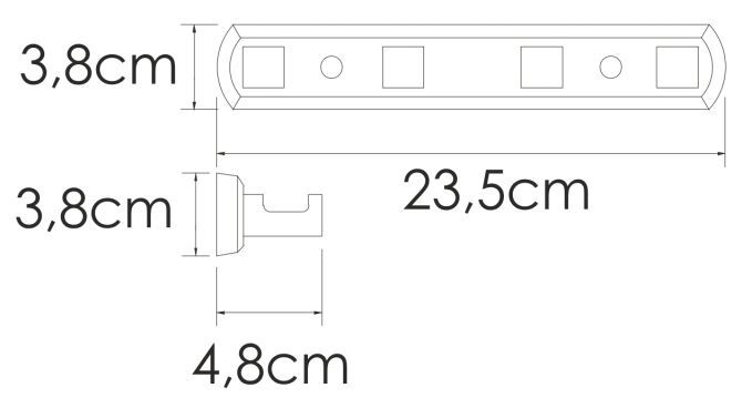 Wasserkraft Rhin Крючки для ванной подвесные, металлические цвет: никель K-8774