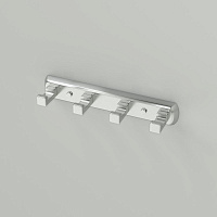 Wasserkraft Rhin Крючки для ванной подвесные, металлические цвет: никель K-8774