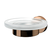 Wasserkraft Asphe Мыльница со стеклянной чашей, подвесная, цвет: розовое золото K-77729