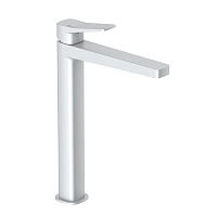 Wasserkraft 2303 Weil Смеситель для раковины высокий, фикс. излив 24,5 см, без дк, цвет: хром 2303H