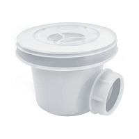 Wasserkraft Сифон для поддона из ABS пластика, цвет: белый матовый D454
