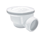Wasserkraft Сифон для поддона из ABS пластика, цвет: белый матовый D455