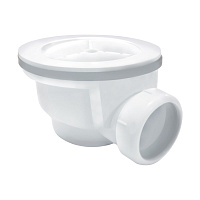 Wasserkraft Сифон для поддона из ABS пластика, цвет: белый матовый D455