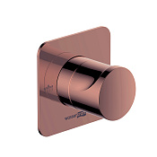 Wasserkraft Asphe 7700 Переключатель потоков на 2 источ, с внутренней частью, цвет: розовое золото A287