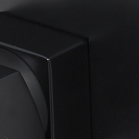 Wasserkraft Abens 2000 Смеситель для ванны с ручным душем и держателем, цвет: черный Soft-touch 2001