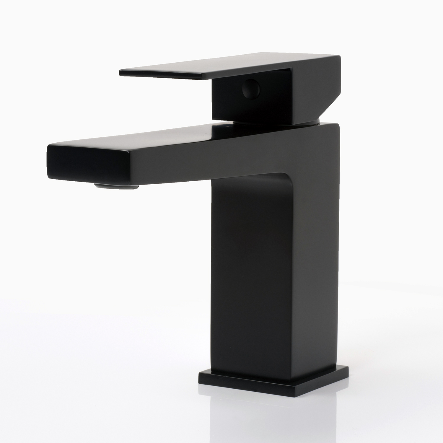 Wasserkraft Abens 2000 Смеситель для раковины 1 отв., излив 10,8 см, цвет: черный soft-touch 2003