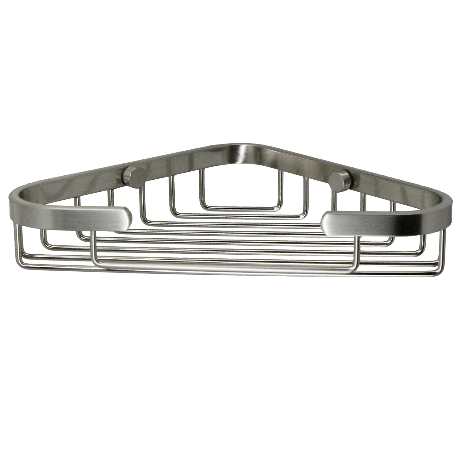 Wasserkraft Полка в ванную комнату подвесная, нержавеющая сталь 20,3x13x3,5h см, цвет: никель K-733N