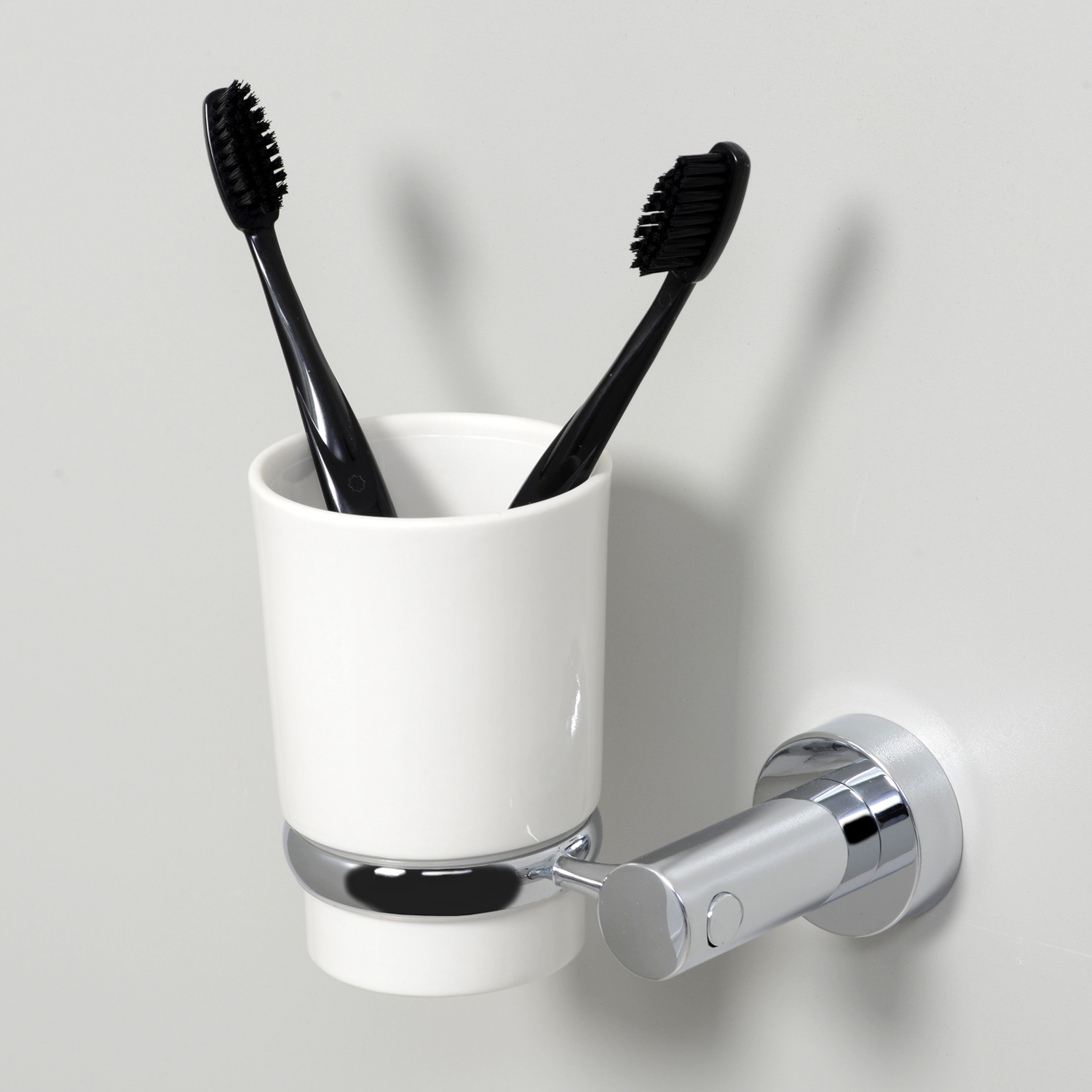 Wasserkraft Стакан для зубных щеток подвесной, фарфоровый цвет: хром K-28228