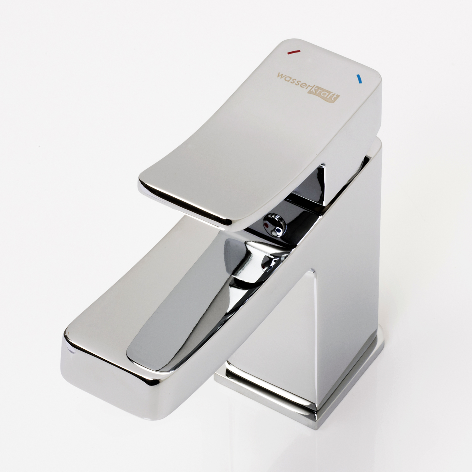 Wasserkraft Aller 1060 Смеситель для раковины на 1 отв., без дк, высота излива 8,8 см, цвет: хром 1063