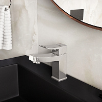 Wasserkraft Aller 1060 Смеситель для раковины на 1 отв., без дк, высота излива 8,8 см, цвет: хром 1063