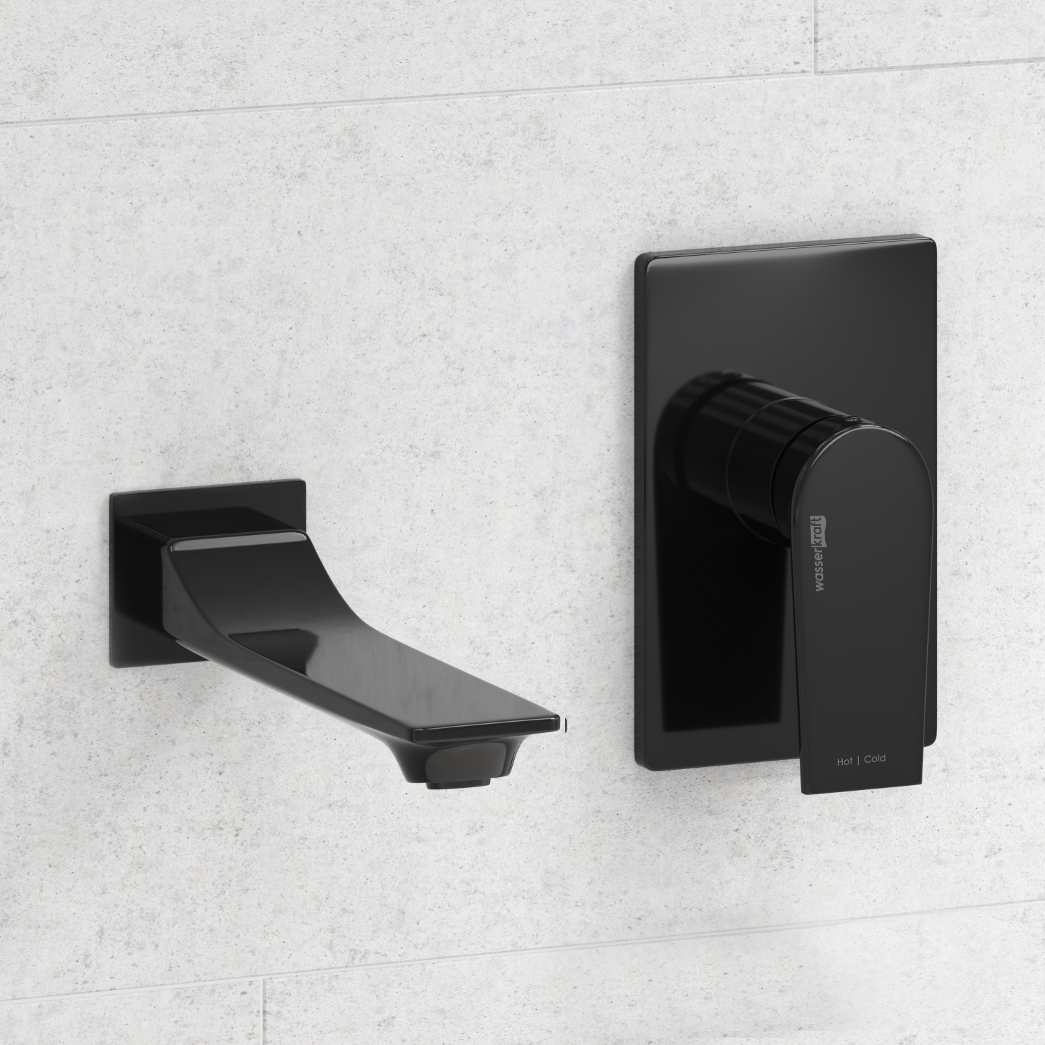 Wasserkraft Набор для раковины встраиваемый цвет: черный A66553