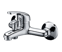 Wasserkraft Набор 3 в 1: стойка для душа, лейка, шланг, 2 смесителя, цвет: хром глянц. 31011