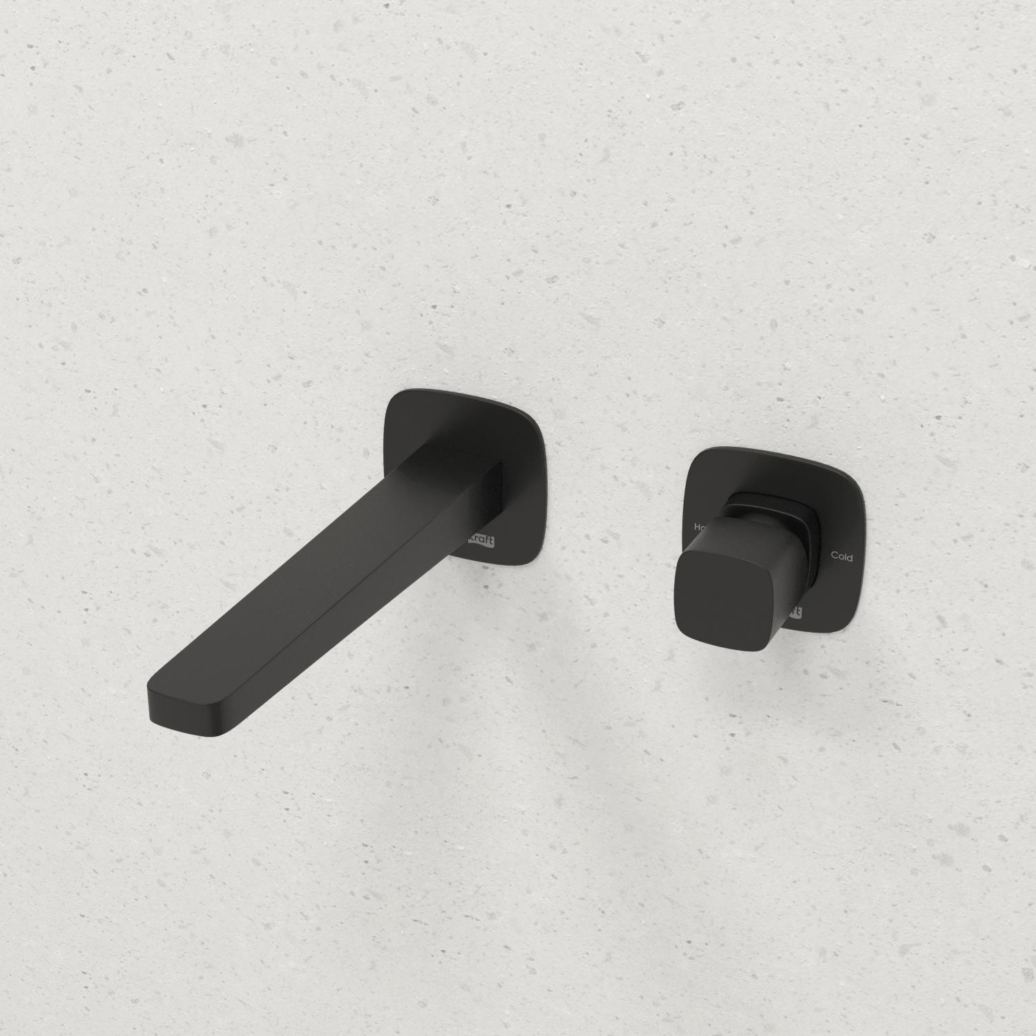 Wasserkraft Nuthe Смеситель для раковины: внешняя и внутренняя часть, излив, цвет: черный матовый A9151.315