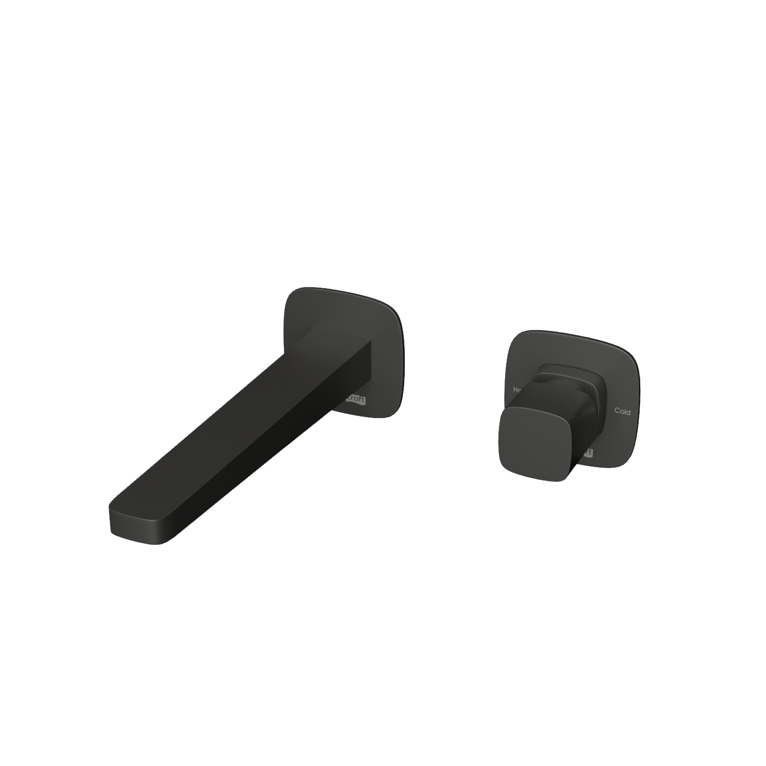 Wasserkraft Nuthe Смеситель для раковины: внешняя и внутренняя часть, излив, цвет: черный матовый A9151.315