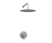 Wasserkraft Комплект для душа с верхней душевой насадкой встраиваемый, цвет: хром матовый A12497