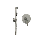 Wasserkraft Гигиенический душ со смесителем и встраиваемой частью, цвет: серый A04200
