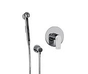 Wasserkraft Гигиенический душ со смесителем и встраиваемой частью, цвет: хром A06156