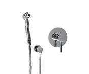 Wasserkraft Гигиенический душ со смесителем и встраиваемой частью, цвет: хром A14156
