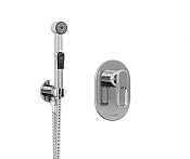 Wasserkraft Гигиенический душ со смесителем и встраиваемой частью, цвет: хром A111856
