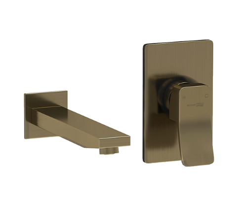 Wasserkraft Смеситель для раковины: внешняя и внутренняя часть, излив, цвет: светлая бронза глянц. A16573