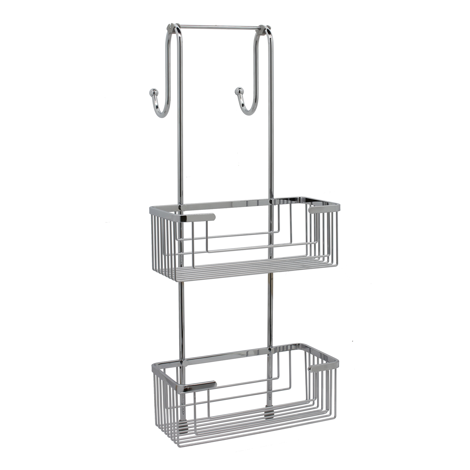 Wasserkraft Полка с подвесным держателем, 27,5х27,3 см, цвет: хром глянцевый K-71122