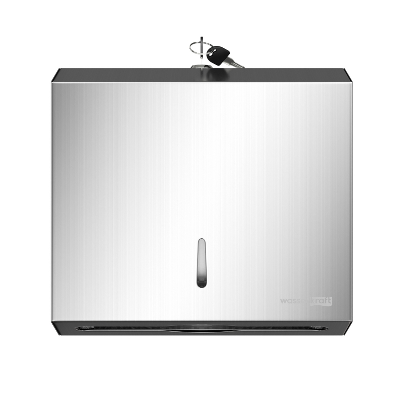 Wasserkraft Диспенсер подвесной, нержавеющая сталь 28,1x10x26,5h см, цвет: хром K-10091