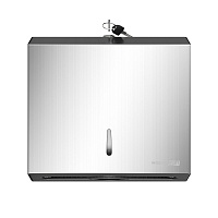 Wasserkraft Диспенсер подвесной, нержавеющая сталь 28,1x10x26,5h см, цвет: хром K-10091