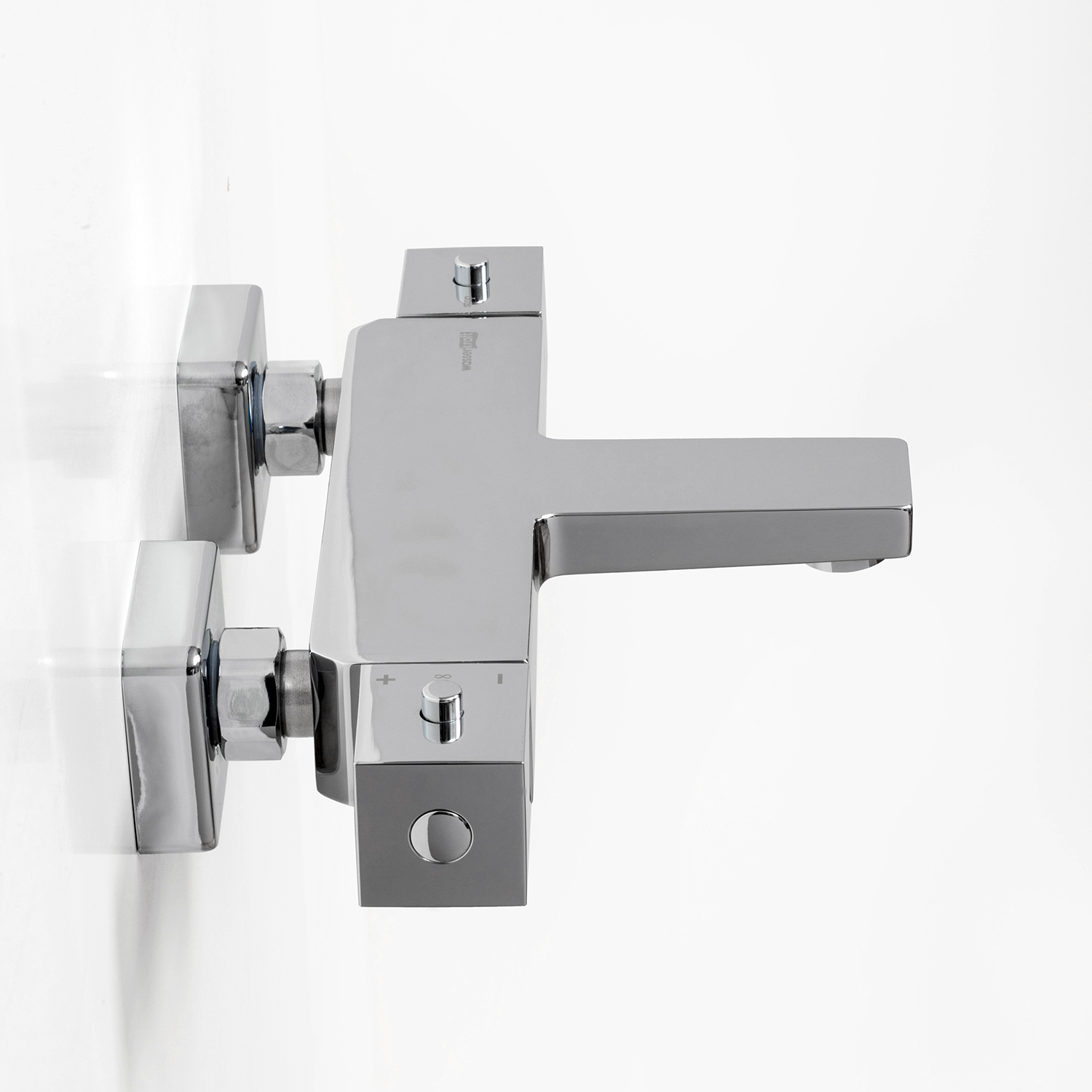 Wasserkraft Alme 1500 Смеситель для ванны термостатический, настенный, цвет: хром 1511 Thermo