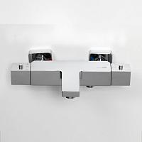 Wasserkraft Alme 1500 Смеситель для ванны термостатический, настенный, цвет: хром 1511 Thermo