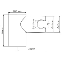 Wasserkraft Держатель для ручного душа, цвет: никель A319