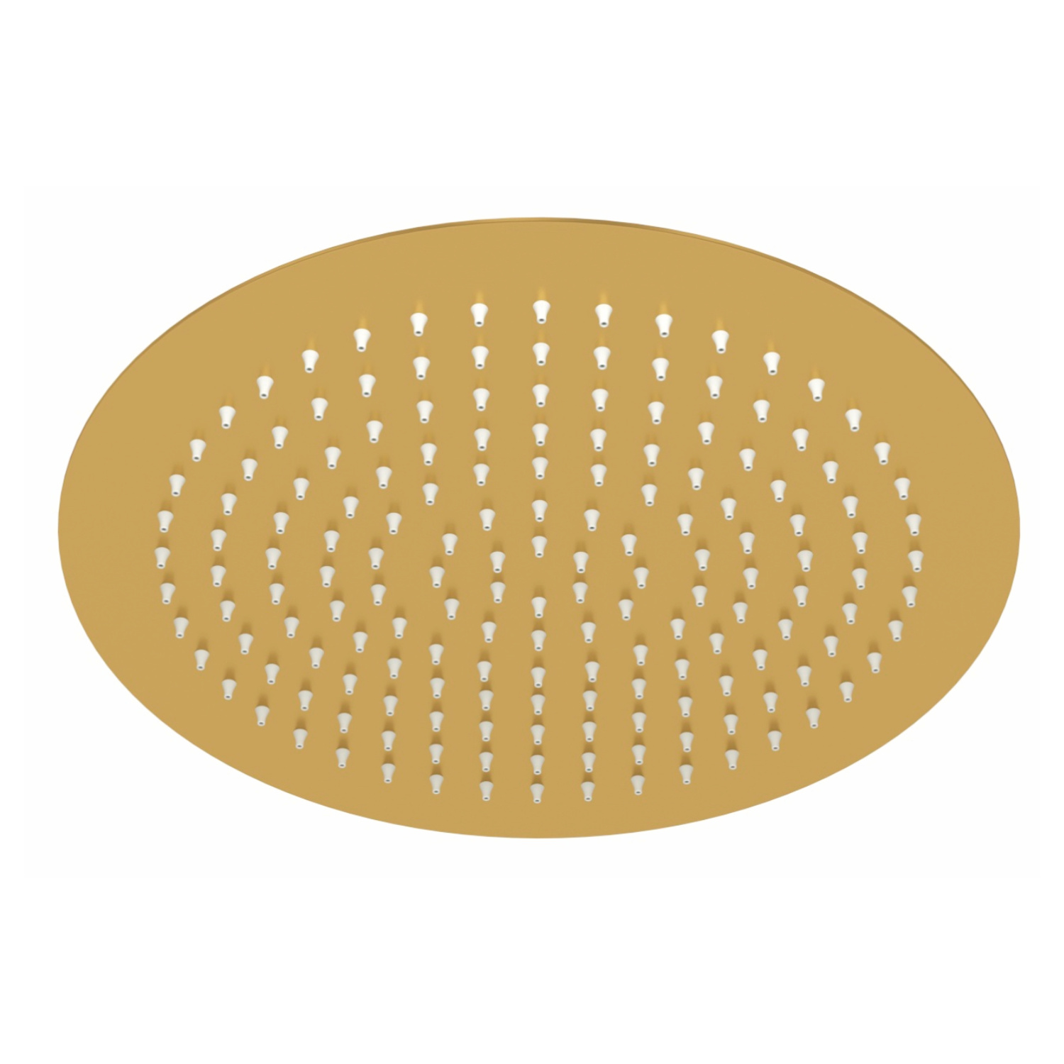 Wasserkraft Aisch 5500 Верхний душ 30 см, без кронштейна, цвет: матовое золото A262