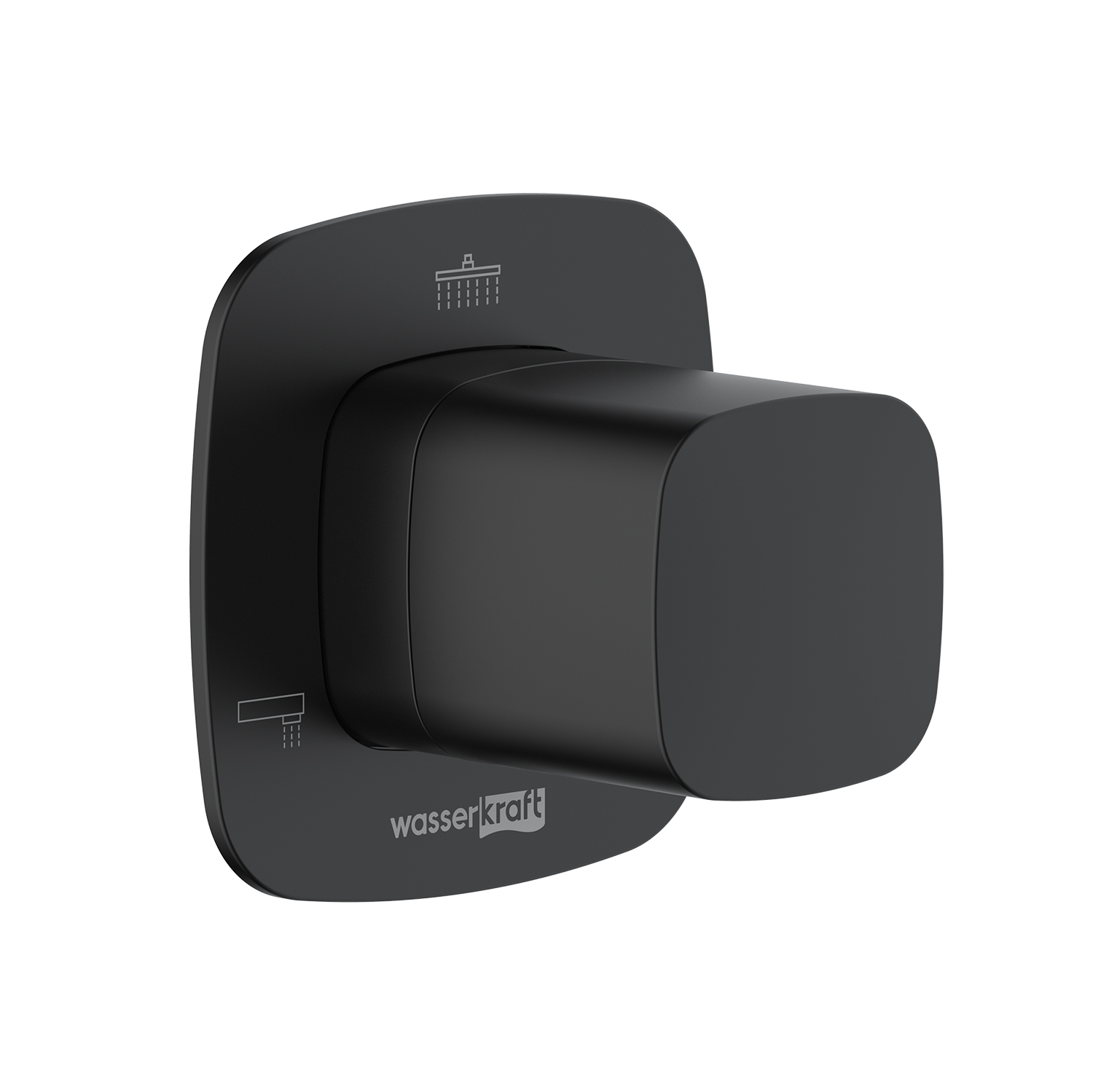 Wasserkraft Nuthe 9100 Переключатель потоков на 3 источника, с внутренней частью, цвет: черный A265