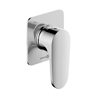 Wasserkraft Weida 3100 Смеситель для душа встраиваемый, на 1 отв., цвет: хром 3151