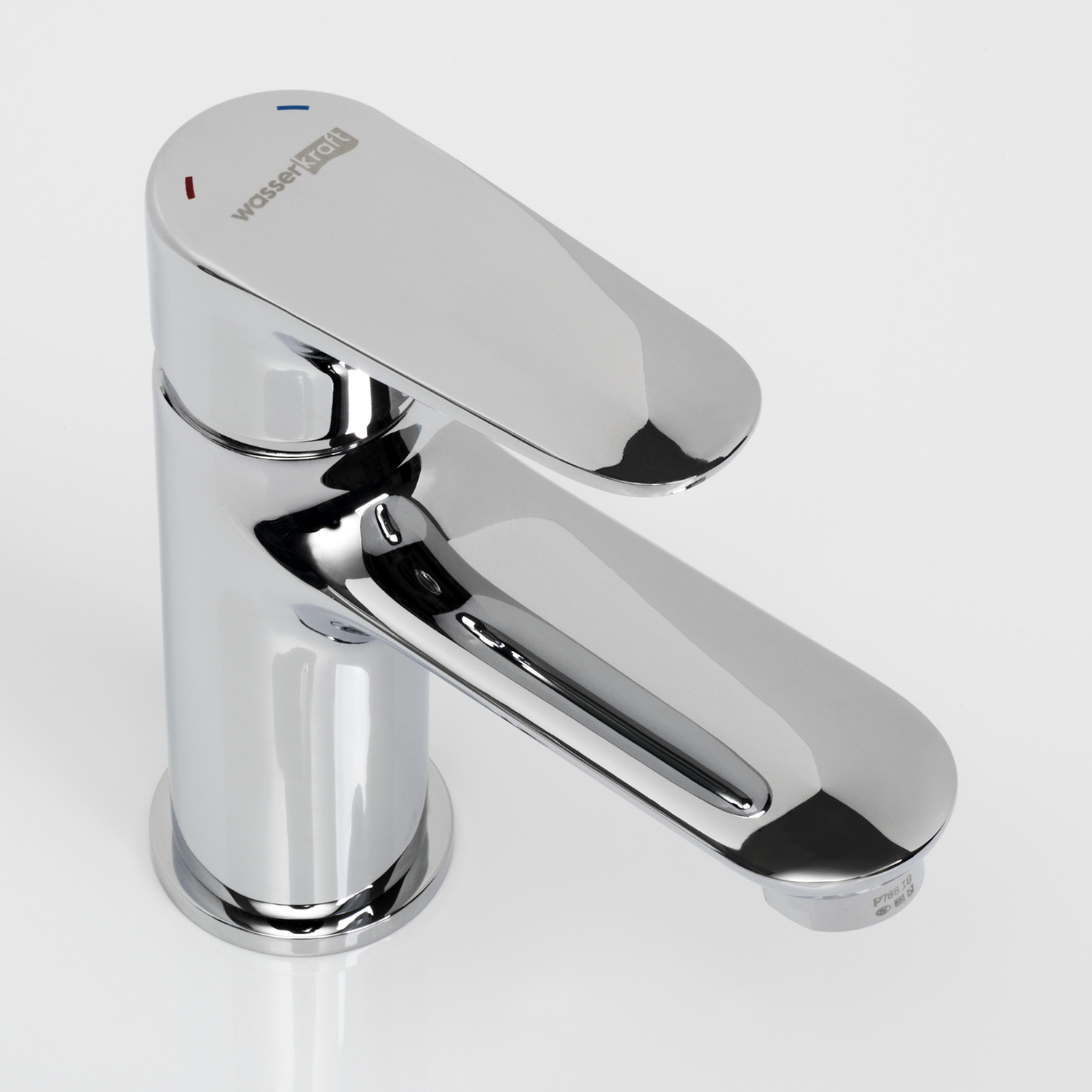 Wasserkraft Vils 5600 Смеситель для раковины на 1 отв., без дк, высота излива 7,5 см, цвет: хром 5603