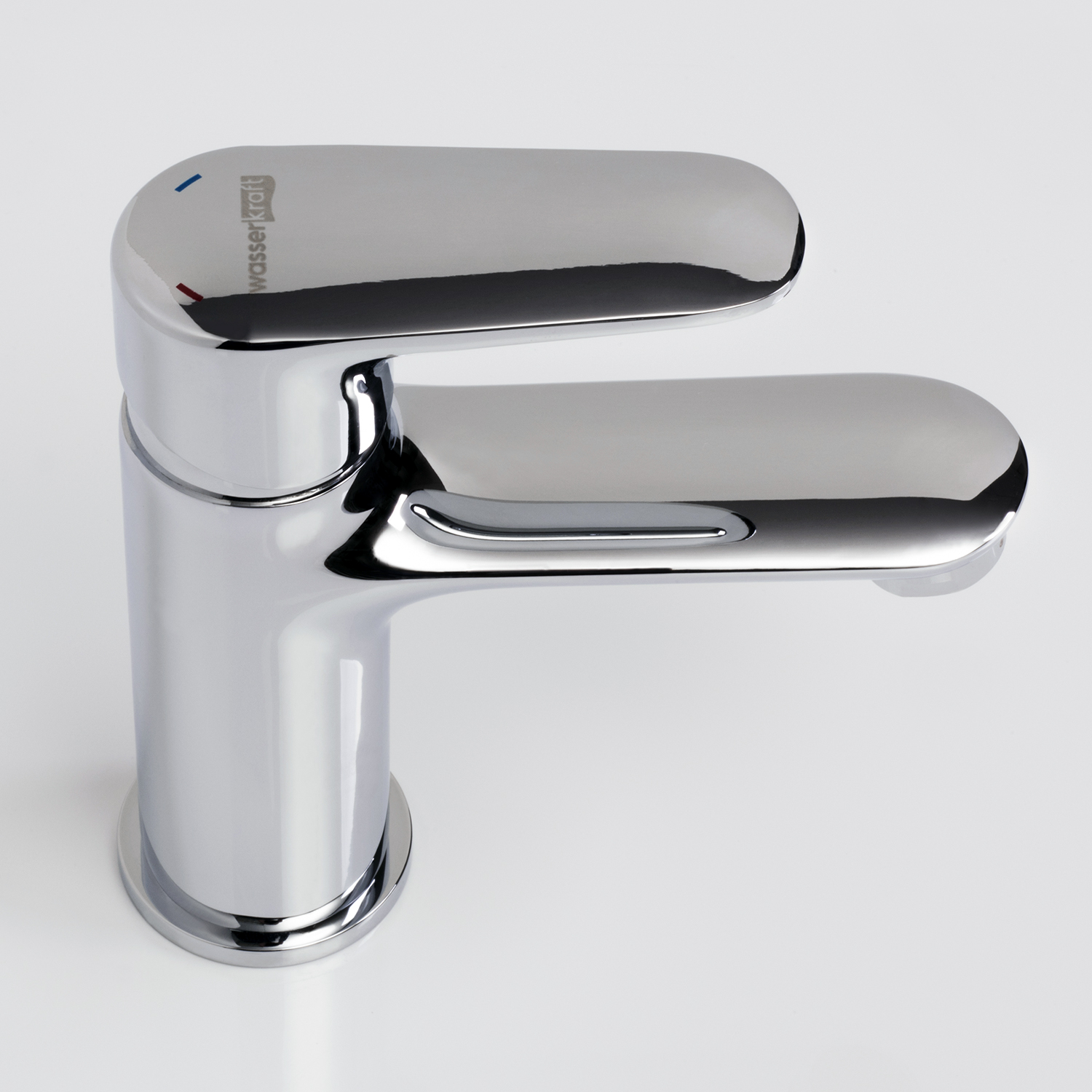 Wasserkraft Vils 5600 Смеситель для раковины на 1 отв., без дк, высота излива 7,5 см, цвет: хром 5603