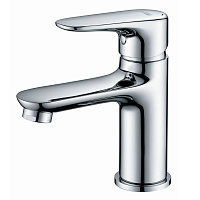 Wasserkraft Vils 5600 Смеситель для раковины на 1 отв., без дк, высота излива 7,5 см, цвет: хром 5603